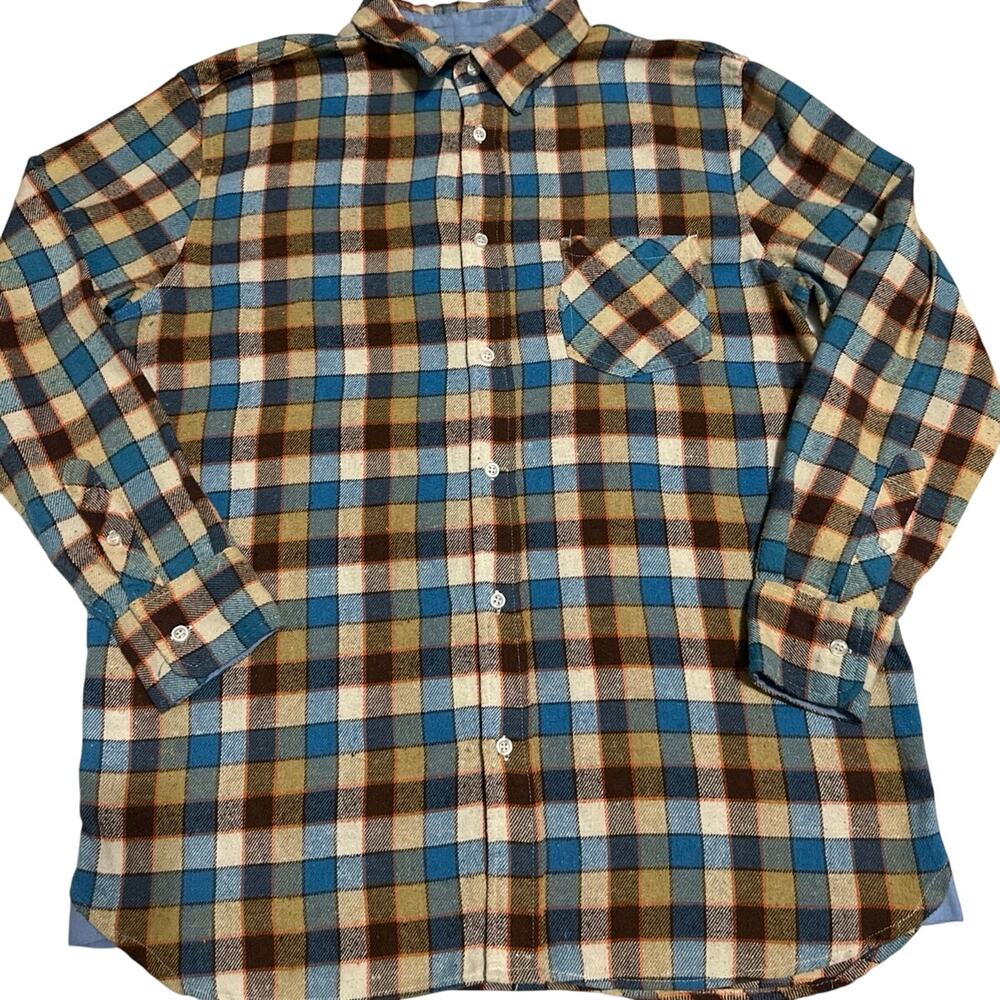 Bogari flannel shirt designed in Italy XL